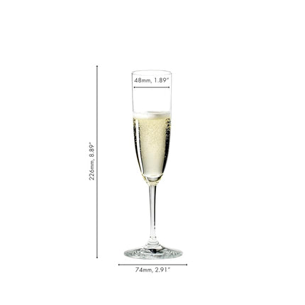 Riedel Vinum Champagne Glasses (Set of 2)