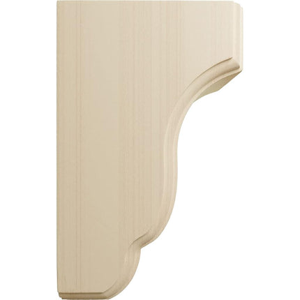 Ekena COR03X04X06CPRW 3 1/2-Inch Width x 4-Inch Depth x 6 1/2-Inch Height Capistrano Mission Corbel - Rubber Wood