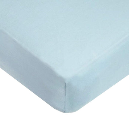 American Baby Company 3 Piece 100% Cotton Jersey Knit Fitted Crib Sheet for Standard Crib and Toddler Mattresses, Blue Star/Zigzag, for Boys and Girls