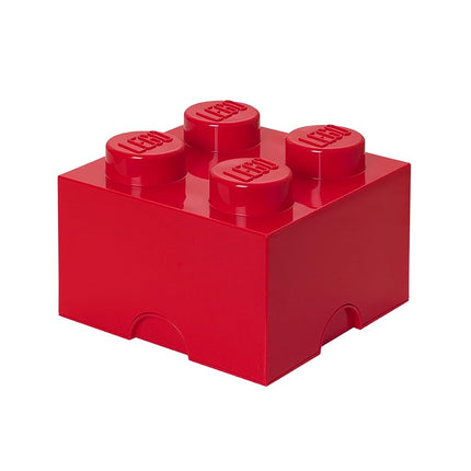Lego Storage by Room Copenhagen Brick 4, Red
