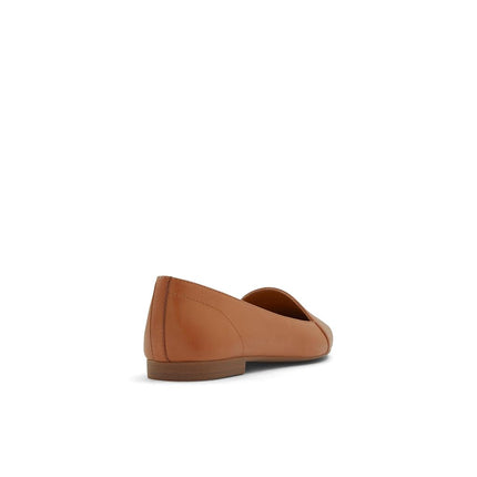 ALDO Women's Winifred Loafer Flat, Medium Brown, 2 UK