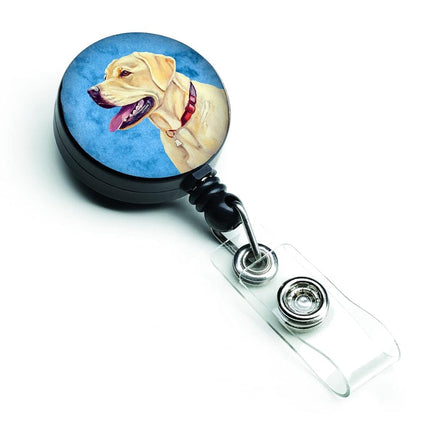 Caroline's Treasures Blue Labrador Retractable Badge Reel, Multicolor (LH9383BUBR)