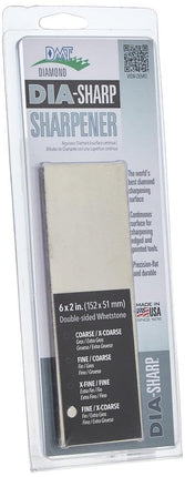 Diamond Machine Technology (DMT) D6FX 6-inch Dia-Sharp Double-Sided Fine/Extra-Coarse Bench Stone, One Size