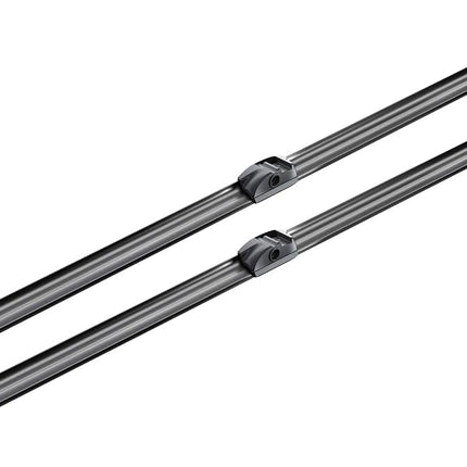 Bosch Wiper Blade Aerotwin A053S, Length: 600mm/600mm – Set of Front Wiper Blades - Only for Left-Hand Drive (EU)