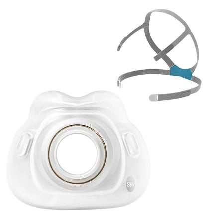Replacement Headgear and Airfit F40 Silicone Cushi
