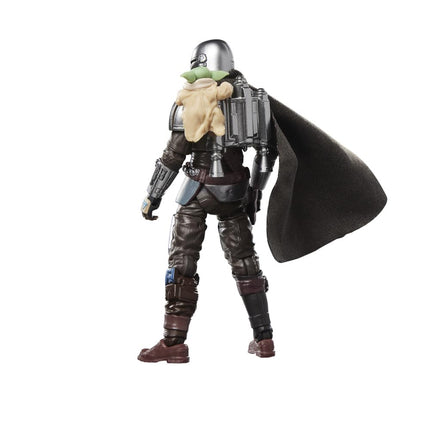 Star Wars The Vintage Collection The Mandalorian & Grogu, The Mandalorian & Grogu Deluxe 9.5-cm Collectible Action Figure