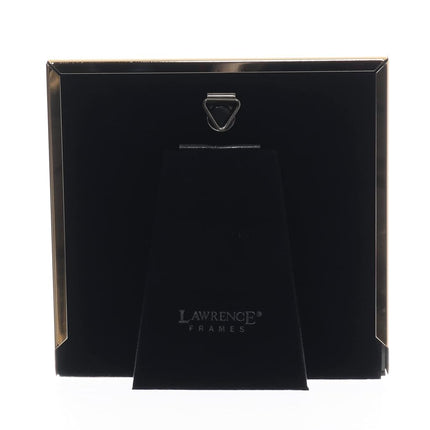 4x4 Gold Metal and Green Enamel Picture Frame