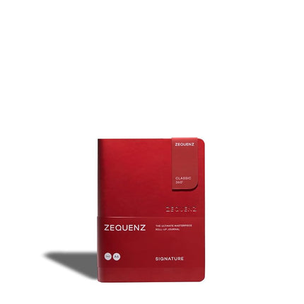 Zequenz Signature Series A6 Small with Red Cover a