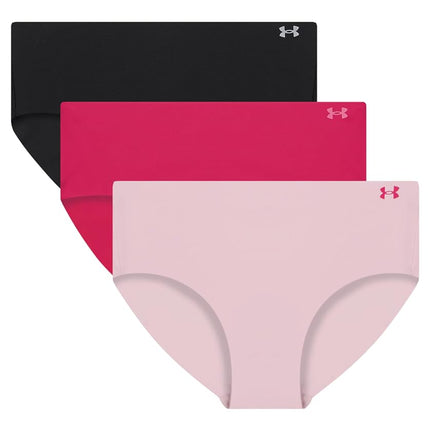 Under Armour Women's 3-Pack Pure Stretch No Show H