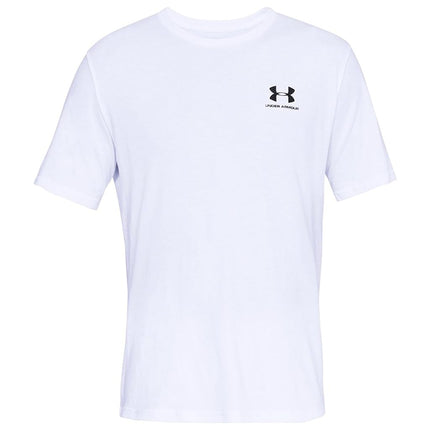 Under Armour Mens Sportstyle Left Chest T-Shirt - White - 3XL