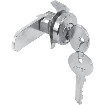 PRIME-LINE MP4300 Mail Box Lock Cutler-Fed with Dust Cover, Nickel, Pack of 1, 1 Pack
