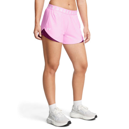 Under Armour Women's Play Up Shorts 3.0, Loose Gym Shorts for Women, Sweat-Wicking Running Shorts with Pockets, Women's Shorts with a Flattering Curved Hem