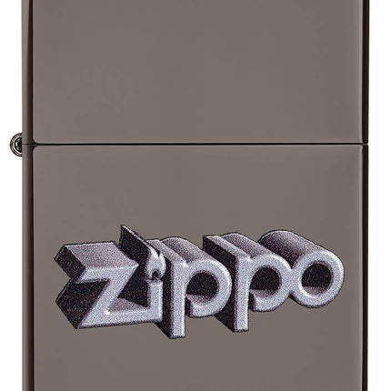 Zippo 3D Logo Ice Lighter, Black