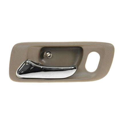 TRQ Beige Front Interior Door Handle Pair Set for Accord 4 Door