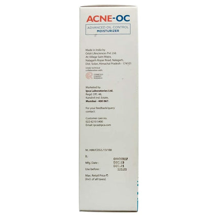 IPCA Acne oc Moisturizer Cream (75gm)