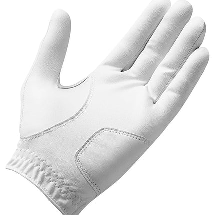TaylorMade Golf STRATUS TECH GLOVE (WHITE, RIGHT HAND, SMALL), WHITE(SMALL, WORN ON RIGHT HAND)