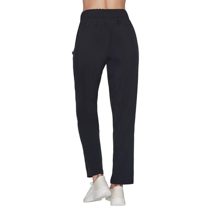 Skechers Women's Slip-Ins Uptown Pant, Black/White, XS