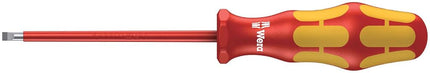 Wera Insulated Slotted Screwdriver, 160 i 0.8 x 4 