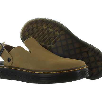 Dr. Martens Men's Carlson Mules, Savannah Tan, 6 Women/5 Men