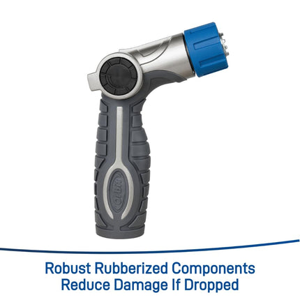 Orbit 26481 Heavy Duty Metal Thumb Control Nozzle, Grey, Blue, 1-Pattern