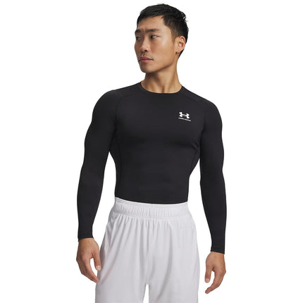 Under Armour Men UA HG Armour Comp LS, Long-Sleeve Sports Top, Breathable Long-Sleeved Top for Men