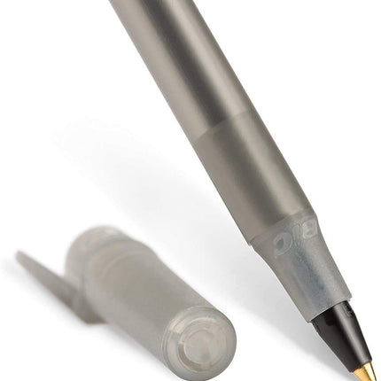 Bic Pens Large Bulk Pack of 400 Ink Pens, Bic Round Stic Xtra Life Ballpoint Pens Medium Point 1.0 Mm, 200 Black Pens & 200 Blue Pens In Box Combo Pack