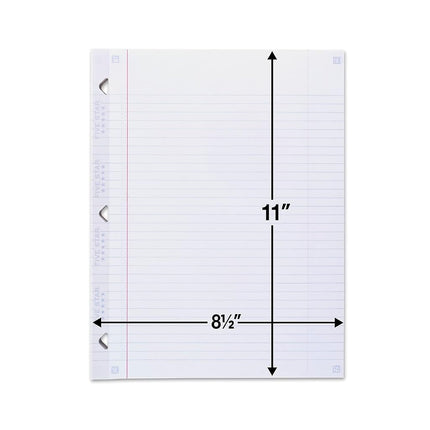 Five Star Loose Leaf College Ruled Paper, 8.5 x 11, 100 Sheets