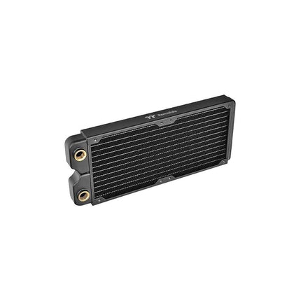 Thermaltake Pacific DIY Liquid Cooling System C240 27mm Thick High-Density Fins Single-Row Copper Tubes Copper Radiator CL-W227-CU00BL-A