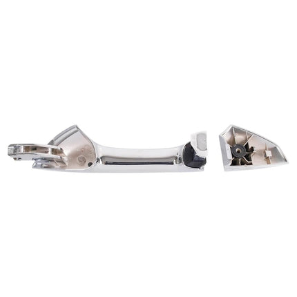 TRQ Front or Rear Exterior Outside Door Handle Chrome Right RH RF RR Compatible with Accord