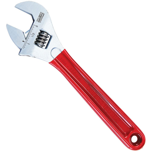 KLEIN TOOLS Adjustable Wrench Extra Capacity, 10-I