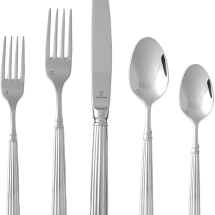 Fortessa Doria Stainless Steel 20 Piece Flatware S