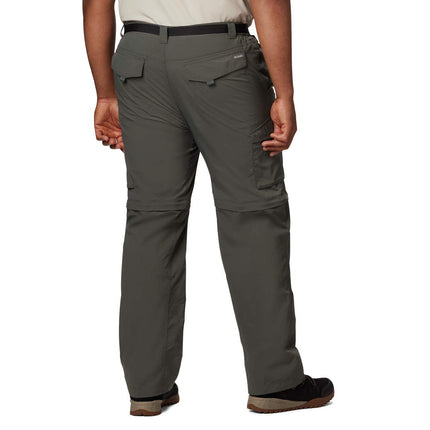 Columbia Men Silver Ridge Convertible Pants - Gravel, Size 38/30