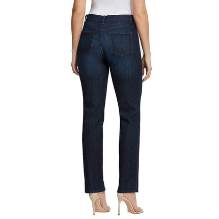 Gloria Vanderbilt Women's Amanda Classic Tapered Jean, Portland Wash, 10 Long