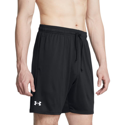Under Armour Men's Tech 7 Inch Shorts, (001) Black / / White, Medium