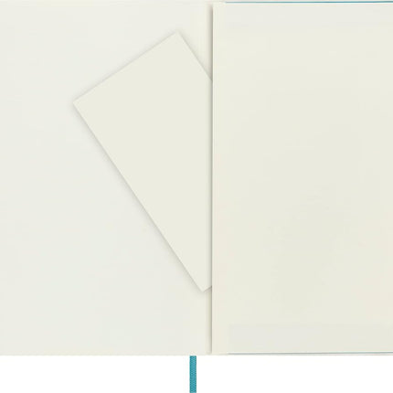 Moleskine Classic Soft Cover Ruled Notebook, Reef Blue, Large