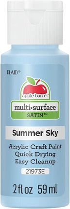 Apple Barrel Acrylic Paint, Summer Sky, 2oz