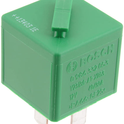 Bosch 0986332053 Mini Relay 12V 40A, IP5K4, Operat