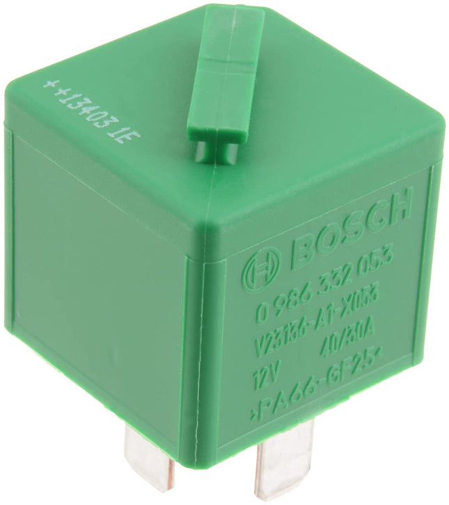Bosch 0986332053 Mini Relay 12V 40A, IP5K4, Operat