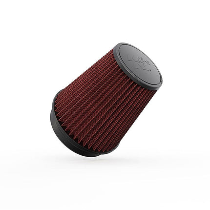 K&N Universal Clamp-On Air Filter: High Performance, Premium, Washable, Replacement Engine Filter: Flange Diameter: 6 In, Filter Height: 8 In, Flange Length: 1 In, Shape: Round Tapered, RF-1020