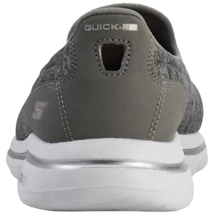 Skechers Women's Go Walk 5-Honor Sneaker, Grey, 3.5 UK