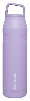 STANLEY IceFlow Cap and Carry Water Bottle 36 oz | Wide Mouth Twist Lid | Lightweight and Leakproof for Travel and Sports | Insulated Stainless Steel | BPA-Free | Lavender