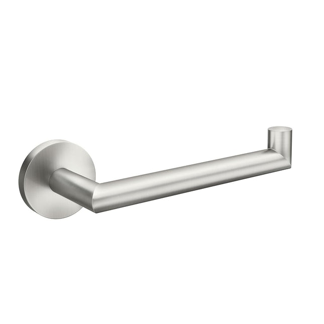 Moen Y5709BN Arlys Modern Single Post Toilet Paper Holder, Brushed Nickel