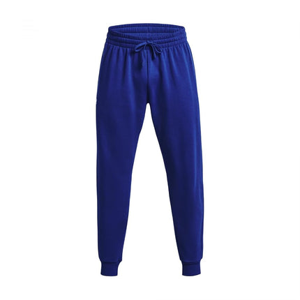 Under Armour Mens UA Rival Fleece Joggers Blue 3XL