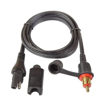 STRAIGHT DIN SOCKET for BMW/TRIUMPH 120 cm, Blue