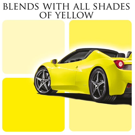Car Gods Iris Custom Color Yellow 3-in-1 Polish Wax Colour Restorer & Scratch Remover 500ml - 16 colors Available
