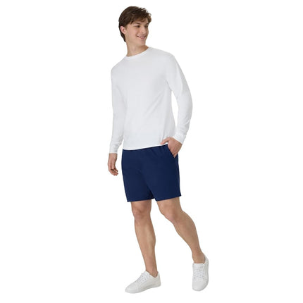 Hanes Mens 8790/8990 Athletic-Shorts, Navy, L UK