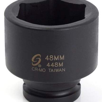 Sunex 446M 3/4-Inch Drive Metric Impact Socket, 46-Mm