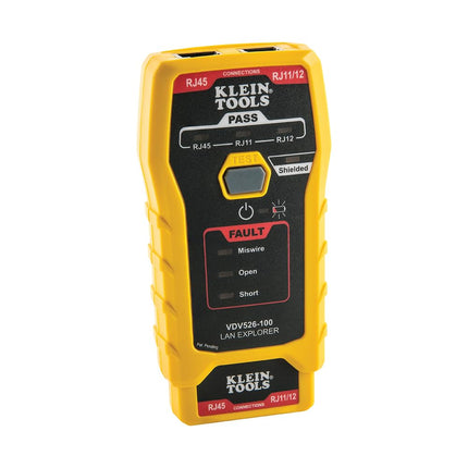 Klein Tools VDV526-100 Network LAN Cable Tester, V