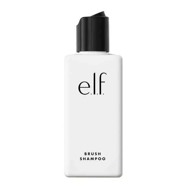 e.l.f. Makeup Brush Shampoo, Washes Away Dirt, Makeup, Oil & Debris & Conditions Bristles, Crafted For Daily Use, Vegan & Cruelty-Free, 4.1 Fl Oz
