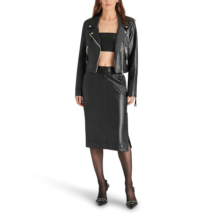 Veste Vinka Steve Madden Apparel pour femme, noire, S